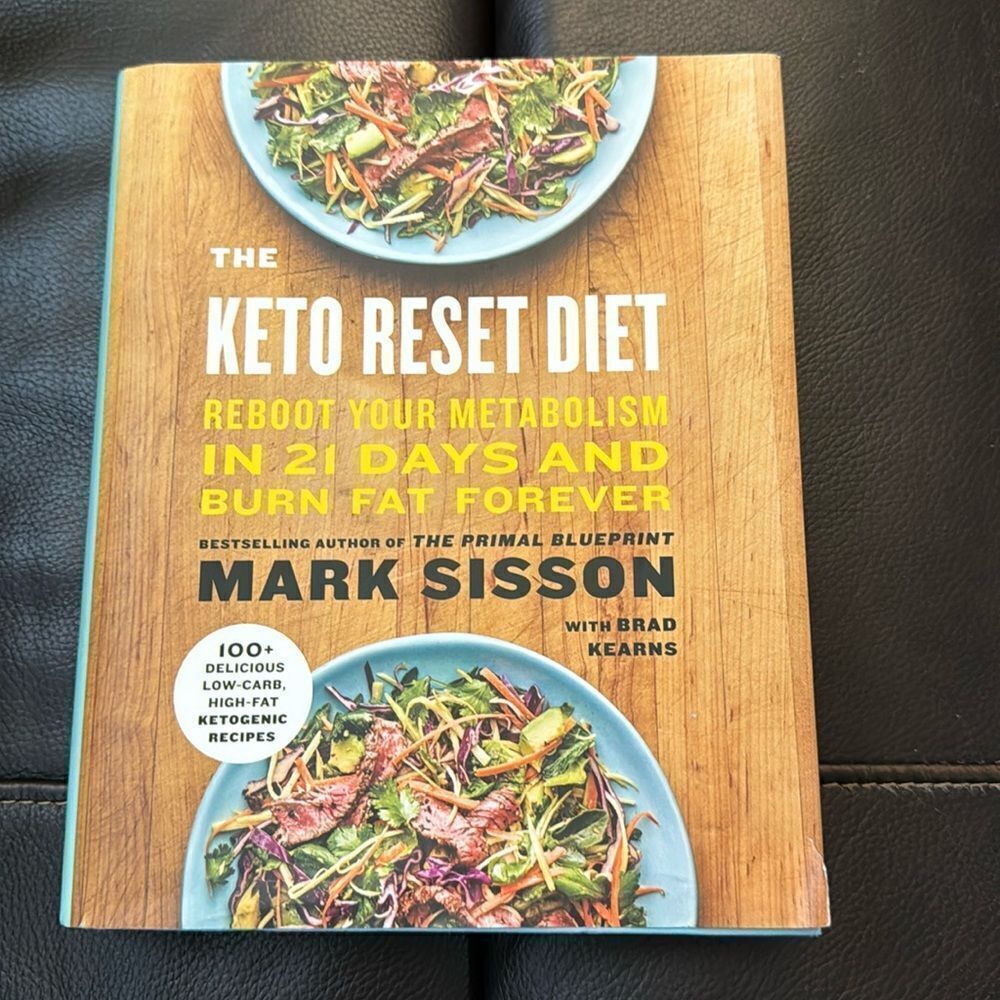 The Keto Reset Diet. By Mark Sisson. HardCover.​
